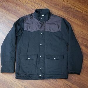 Patagonia Black Purple Panel Van Jacket Mens Size M